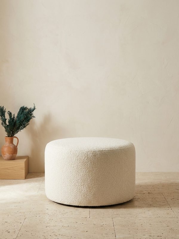 Lano Upholstered Ottoman Pouf