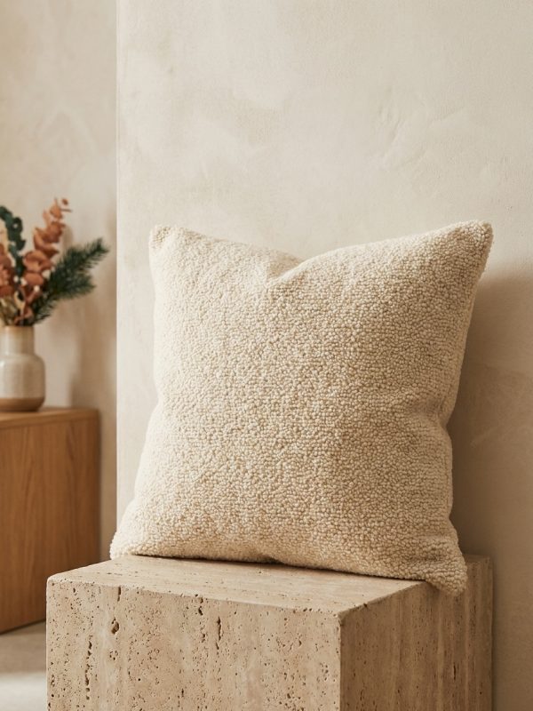 Wren Bouclé Cushion Cover, 50×50